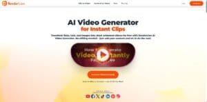 RenderLion Review 2026- AI Video Generation for Fast Content Repurposing