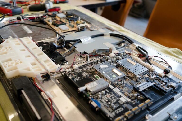 A Close Up Of A Piece Of Electronic Equipment